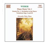 Carl Maria von Weber Weber: Piano Music - Volume 1 (CD) Album