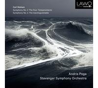 Stavanger Symphony Orchestra; Andris Poga - Carl Nielsen: Symphony No. 2 'The Four Temperaments'; Symphony No. 4 'The Inextinguishable'