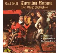 Carl Orff Carl Orff: Carmina Burana/Die Kluge (CD) Album