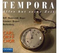 CARL ORFF CHOR/BLANK Tempora: Alles Hat Seine Zeit (Carl Orff Chor) (CD) Album