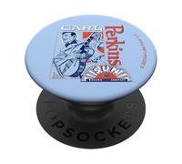 Carl Perkins Dance Album Retro Line-Art Ritratto PopSockets PopGrip Adesivo