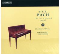 Carl Philipp Em C.P.E. Bach: The Solo Keyboard Music: The Earliest Works - (CD)