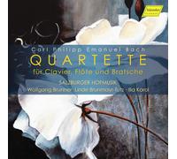 Carl Philipp Emanu Carl Philipp Emanuel Bach: Quartette Für Clavier, Flöte (CD)