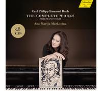 Carl Philipp Emanue Carl Philipp Emanuel Bach: The Complete Works for Pian (CD)