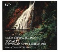 Carl Philipp Emanuel Ba C.P.E. Bach: Sonatas for Viola Da Gamba & Harpsicho (CD)