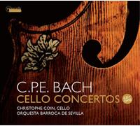 Carl Philipp Emanuel Bach C.P.E. Bach: Cello Concertos (CD) Album with DVD