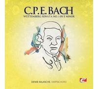 Bach, C.P.E. - Wuttemberg Sonata 3 e Min (Ep)