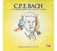 Carl Philipp Emanuel Bach WUTTEMBERG SONATA NO. 4 IN B-FLAT MAJOR (CD)
