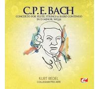 Carl Philipp Emanuel CONCERTO FOR FLUTE, STRINGS & BASSO CONTINUO IN D MINO (CD)