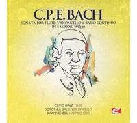 Bach, C.P.E. - Sonata for Flute Violoncello & Basso e Min (Ep)
