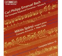 Carl Phillip Emanue Keyboard Concertos Vol. 8 (Szuts, Concerto Armonico, S (CD)