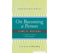 Carl R. Rogers On Becoming a Person (Tascabile)