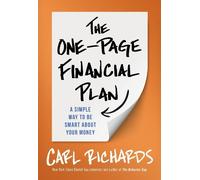 Carl Richards The One-Page Financial Plan (Tascabile)