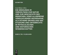 Carl Ritter Klein-Asien (Copertina rigida)