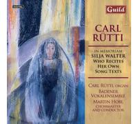 Carl Rütti Carl Rutti: In Memoriam Silja Walter... (CD) Album
