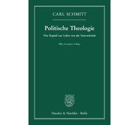 Carl Schmitt Politische Theologie (Tascabile)