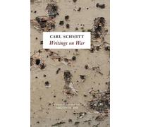 Carl Schmitt Writings on War (Copertina rigida)