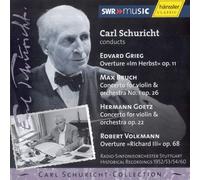 Carl Schuricht - Conducts Grieg, Bruch, Goetz, Volkmann - Cd