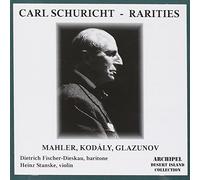 Carl Schuricht Rarities (Deiskau, Berliner Po) (CD) Album