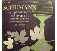CARL SCHURICHT/SDR STUTTGART symphonie 3 Rhénane SCHUMANN LP VG++