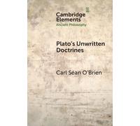 Carl Séan O'Brien Plato's Unwritten Doctrines (Copertina rigida)