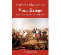 Carl Von Clausewitz Vom Kriege (Copertina rigida)