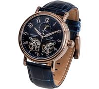 Carl von Zeyten CVZ0054RBL Murg Fase Lunare Automatico Orologio Uomo 46mm 5ATM