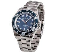 Carl von Zeyten Herren Armbanduhr NO. 30 45 mm Datum auf dem Zifferblatt Armband Edelstahl CVZ0030BLMB