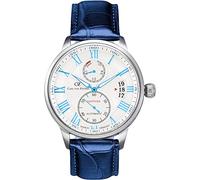 Carl von Zeyten Orologio Analogueico Automatico Uomo con Cinturino in Pelle CVZ0082WHS