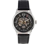 Carl von Zeyten Orologio Analogueico Automatico Uomo con Cinturino in Pelle CVZ0080BKS