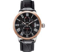 Carl von Zeyten Orologio Analogueico Automatico Uomo con Cinturino in Pelle CVZ0082BKS