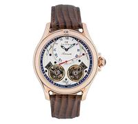 Carl von Zeyten Orologio Analogico Automatico Uomo con Cinturino in Pelle CVZ0084RWHS