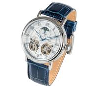 Carl von Zeyten Orologio Analogueico Automatico Uomo con Cinturino in Pelle CVZ0054SLS
