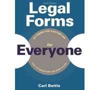 Carl W. Battle Legal Forms for Everyone (Tascabile)