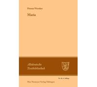 Carl Wesle Maria (Tascabile) Altdeutsche Textbibliothek