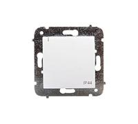 Carla 5901752634961 - Bussola a 1 via, con coperchio e pannelli, colore: Bianco Elektro-plast