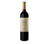 Carla Chiaro Reserva Bonarda. Bodega Carelli. Vino rosso prodotto in Argentina da uve Bonarda. Bottiglia da 750 millilitri. Annata 2020