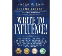 Carla D Bass Write to Influence (Tascabile)