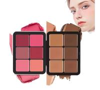 Carla Secret Concealer Palette,12 Colors Carla Secret Cream Blush Palette,Carla Secret Makeup Palette,LongWearing Full Coverage Makeup for Flawless Skin,Long Lasting Waterproof,for All Skin Types (02)