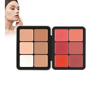 Carla Secret Concealer Palette, Carla Secret Cream Blush Palette, Carla Secret Palette, 12 Colors Carla Secret Makeup, Long-Wearing Full Coverage Makeup for All Skin Types (02#)