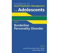 Carla Sharp Handbook of Good Psychiatric Management for Adolescents (Tascabile)