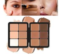 Carla's Secret Makeup,Secret Concealer Palette,12 Colors Face Blush Palette,Long-Wearing Coverage Makeup Palette,Natural-Looking,Skin-Friendly (01#, Color)