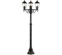 Carleen Outdoor Lamp 3L, nero, E27 max 60w, lampadina non incluso