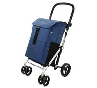 Carlett - Classic Family Lett470 | Carrello pieghevole | Carrello da supermercato pesante | 4 ruote | Per grandi acquisti | Grande capacità 64L | Borsa principale 32 kg | Borsa isotermica da 12 litri