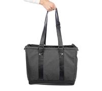 Carlett Cube S Shopping Bag | Borsa intercambiabile per passeggino Cube P Dog | Grande capacità 56L espandibile fino a 75L | Cestino rimovibile con manici regolabili | Vulcano