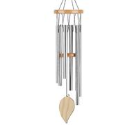 Carlgelrag Campanelli Eolici per Esterni, Campanelli con Gancio Un S Pendente nel Legno DIY Campanelli Eolici da Giardino Decorazioni per La Casa Campanelli Eolici