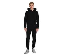 Carlheim Men's Everyday Comfort Joel Hoodie, Black, XX-Large