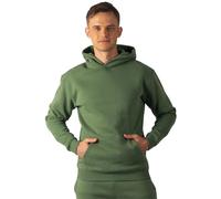 Carlheim Men's Hoodie Hudson Branded, Green, Medium
