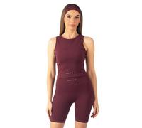 Carlheim Serenita Active Collection Tank Top Canottiera, Bordeaux, M Donna