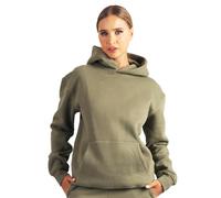 Carlheim Women's Hoodie Harper Branded, Safari Green, X-Large